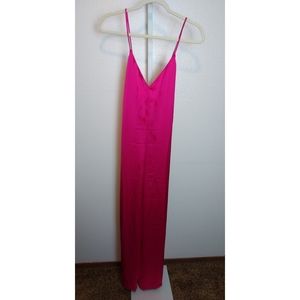 Victoria's Secret silky pink Jumpsuit